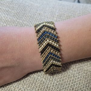 Crocheted bracelet
